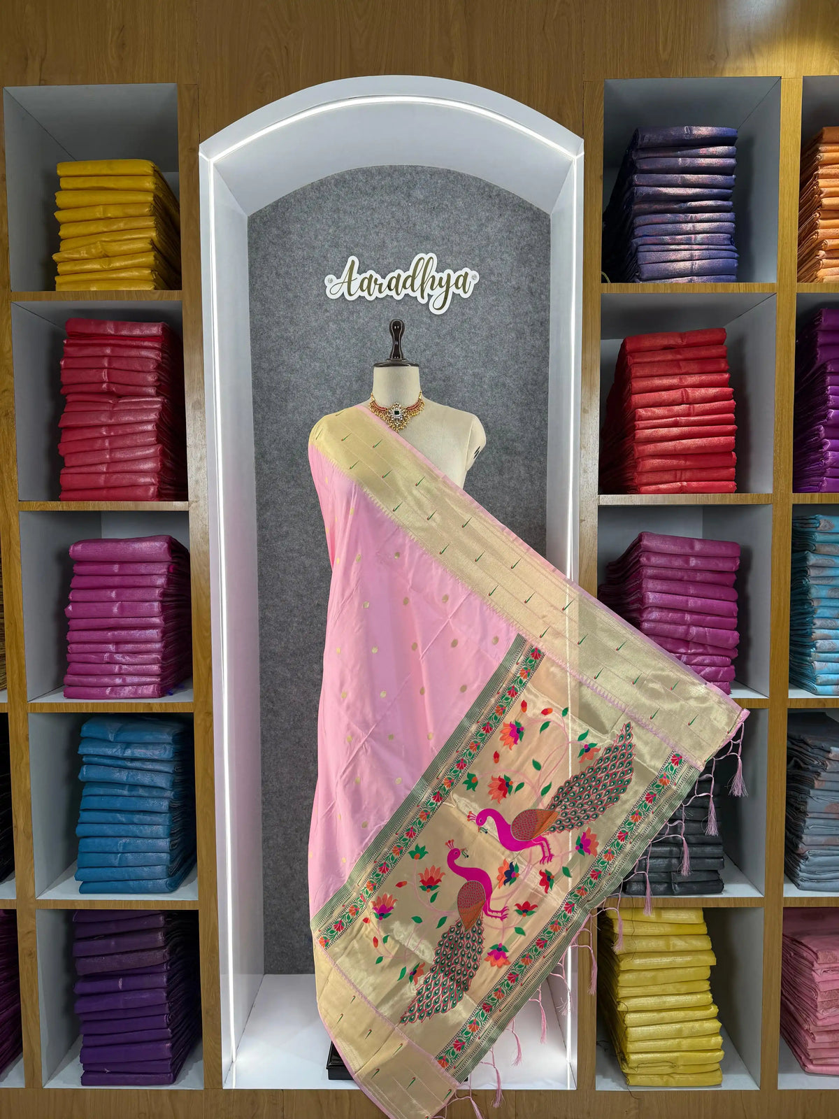 Soft Silk Paithani Dupatta for Wedding & Festive Wear