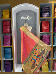 Soft Silk Paithani Dupatta for Wedding & Festive Wear