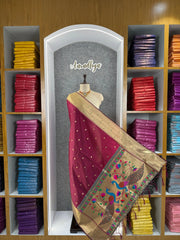 Soft Silk Paithani Dupatta for Wedding & Festive Wear