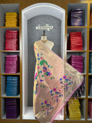 Pure Paithani Pallu All-over Zari Weaving Dupatta