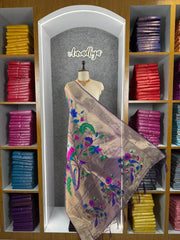 Pure Paithani Pallu All-over Zari Weaving Dupatta