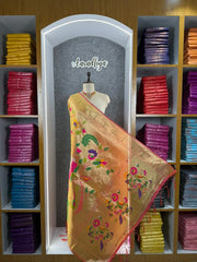 Pure Paithani Pallu All-over Zari Weaving Dupatta
