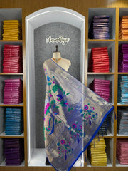 Pure Paithani Pallu All-over Zari Weaving Dupatta