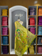 Pure Paithani Pallu All-over Zari Weaving Dupatta