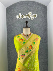 Royal Kanchivaram Patola Paithani Silk Saree