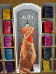 Royal Kanchivaram Patola Paithani Silk Saree