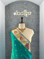 Royal Kanchivaram Patola Paithani Silk Saree