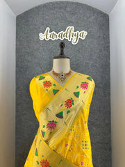 Royal Kanchivaram Patola Paithani Silk Saree
