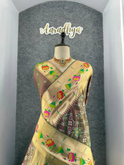 Royal Kanchivaram Patola Paithani Silk Saree