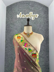 Royal Kanchivaram Patola Paithani Silk Saree