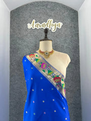 Royal Kanchivaram Patola Paithani Silk Saree