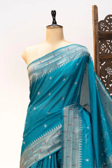 Akha Trij Meena Weaving Paithani Saree