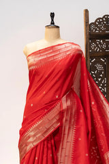 Akha Trij Meena Weaving Paithani Saree