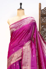 Akha Trij Meena Weaving Paithani Saree