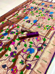 Pure Silk Kanchipuram Full Body Weaving Wedding Special Saree