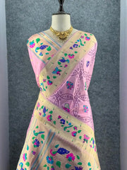 Bandhani Patola Silk Paithani Saree
