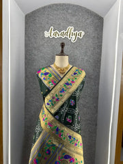 Bandhani Patola Silk Paithani Saree