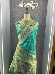 Bandhani Patola Silk Paithani Saree