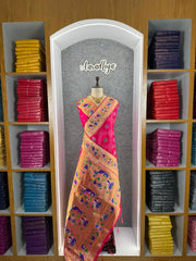 Bandhani Patola Silk Paithani Saree
