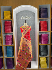 Bandhani Patola Silk Paithani Saree