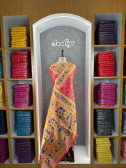 Bandhani Patola Silk Paithani Saree