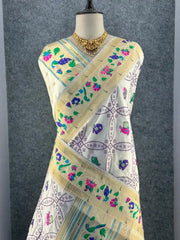 Bandhani Patola Silk Paithani Saree