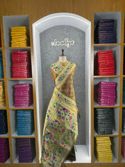 Bandhani Patola Silk Paithani Saree