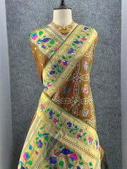 Bandhani Patola Silk Paithani Saree