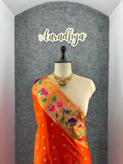 Bandhani Patola Silk Paithani Saree
