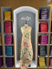 Pure Silk Kanchipuram Full Body Weaving Wedding Special Saree