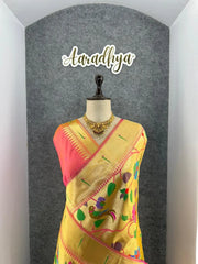 Pure Silk Kanchipuram Full Body Weaving Wedding Special Saree