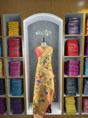 Pure Silk Kanchipuram Full Body Weaving Wedding Special Saree