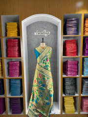 Pure Silk Kanchipuram Full Body Weaving Wedding Special Saree