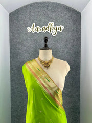 Pure Silk Kanchipuram Full Body Weaving Wedding Special Saree