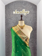 Pure Silk Kanchipuram Full Body Weaving Wedding Special Saree