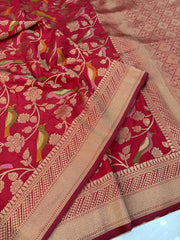 Banarasi Khadi Georgette Trending Saree