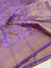 Banarasi Khadi Georgette Trending Saree