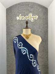 Ek Dani Bandhani With Pure Lagadi Patta Saree