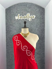 Ek Dani Bandhani With Pure Lagadi Patta Saree