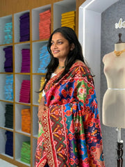 Latest Shilpa Shetty Inspired Designer Patola Printed Saree