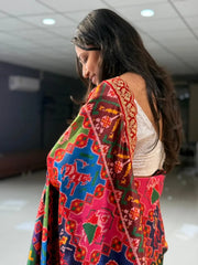 Latest Shilpa Shetty Inspired Designer Patola Printed Saree