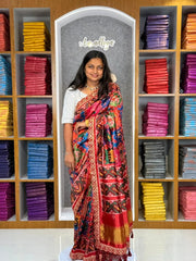 Latest Shilpa Shetty Inspired Designer Patola Printed Saree