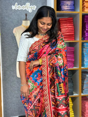 Latest Shilpa Shetty Inspired Designer Patola Printed Saree