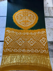 Gaji Silk Original Bandhani Saree