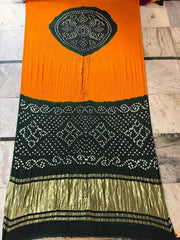 Gaji Silk Original Bandhani Saree