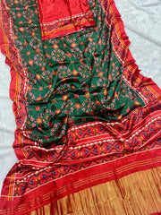 Pure Gajji Silk Bandhani Trending Saree