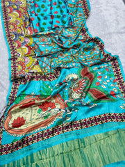 Pure Gajji Silk Bandhani Trending Saree