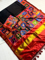 Handloom Silk Patola Trending designs & Lagadi Patta Saree