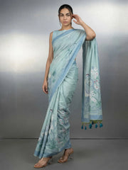 Soft Muga Cotton Resham Weaving Saree