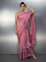 Soft Muga Cotton Resham Weaving Saree